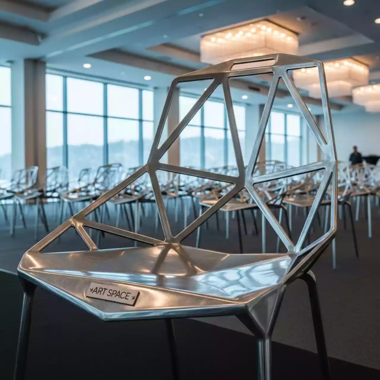 Аренда Стул металлический C в Radisson Blu Resort & Congress Centre — ART SPACE