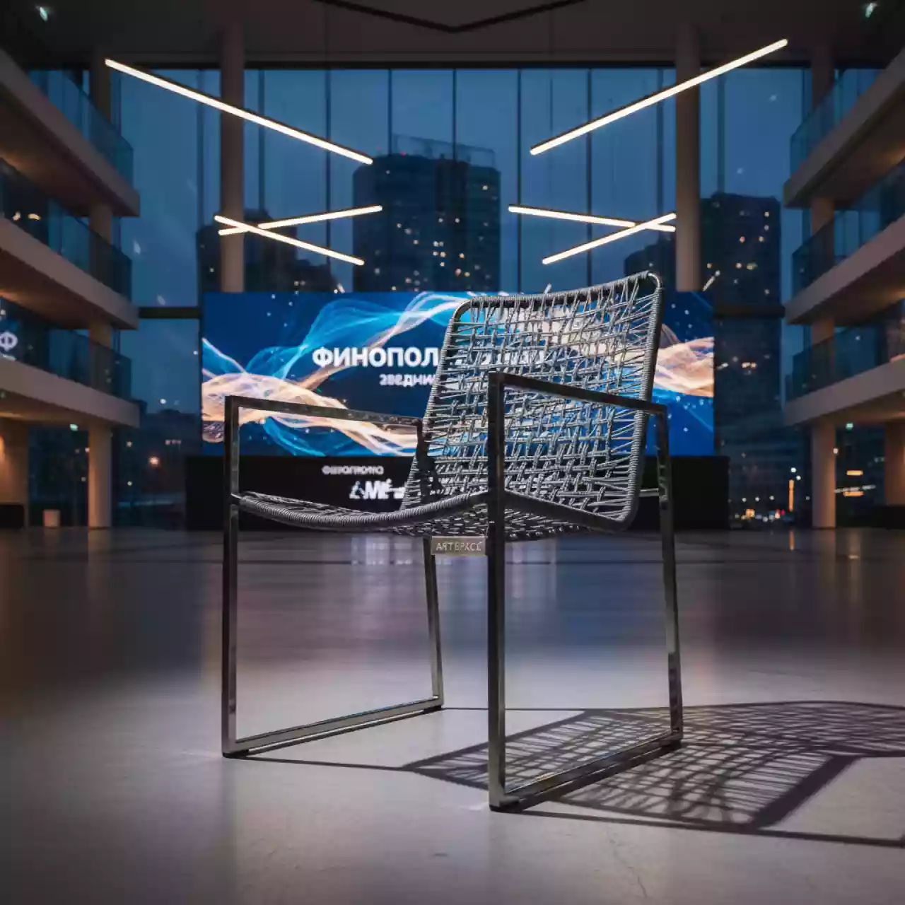 Аренда Стул металлический плетеный Lorena в отеле «Звездный» — ART SPACE