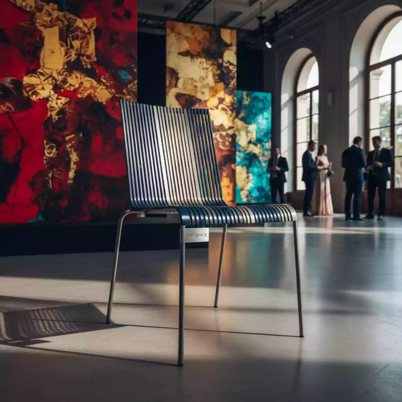 Аренда Стул металлический Si Si Barcode в Rodina Grand Hotel & SPA — ART SPACE