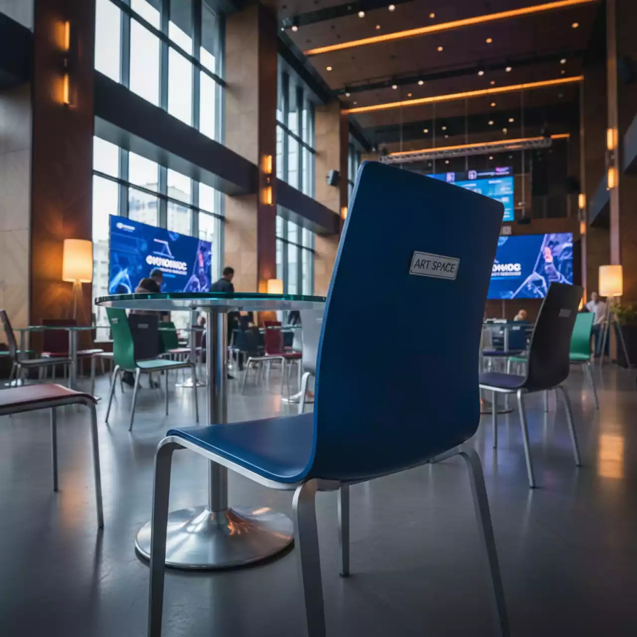 Аренда Стул металлический Villa в ресторане «Плакучая Ива» — ART SPACE