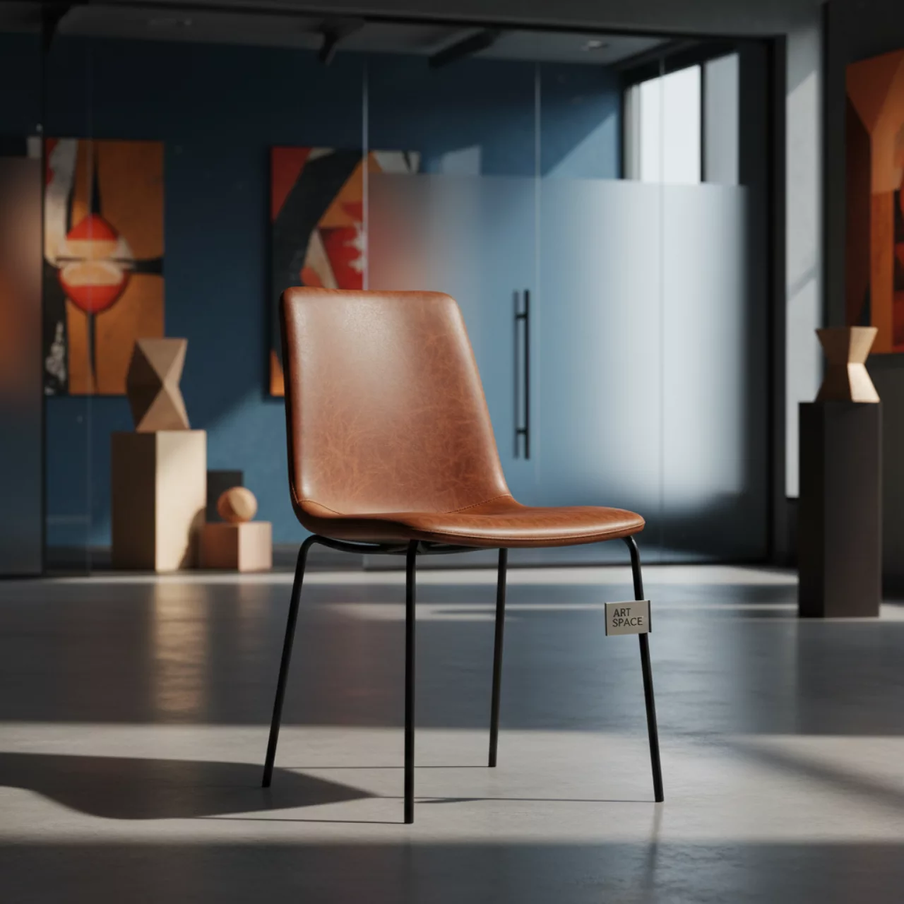 Аренда Стул Mix кожзам коричневый в Sport Inn Hotel & Wellness — ART SPACE