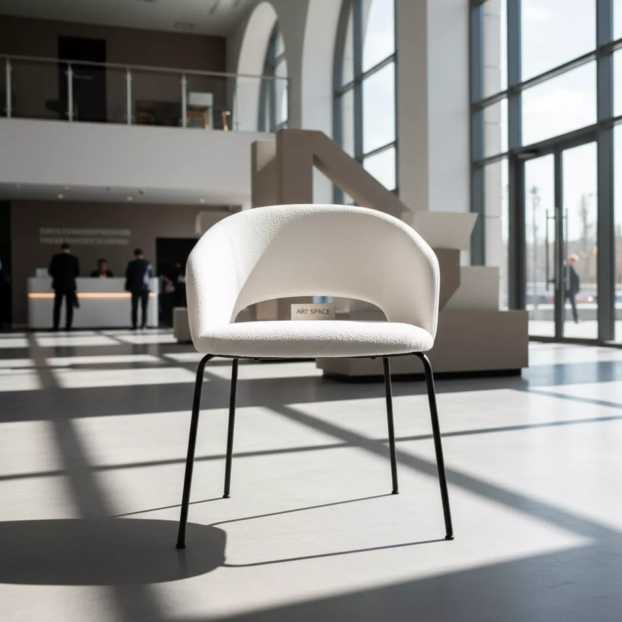 Аренда Стул Моллек букле молочный в отеле «Звездный» — ART SPACE