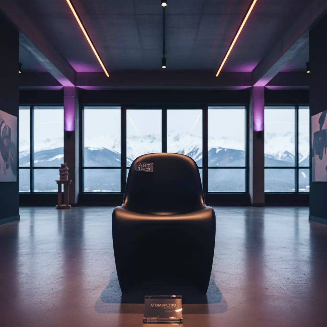 Аренда Стул Морган пластиковый черный в Rixos Krasnaya Polyana — ART SPACE