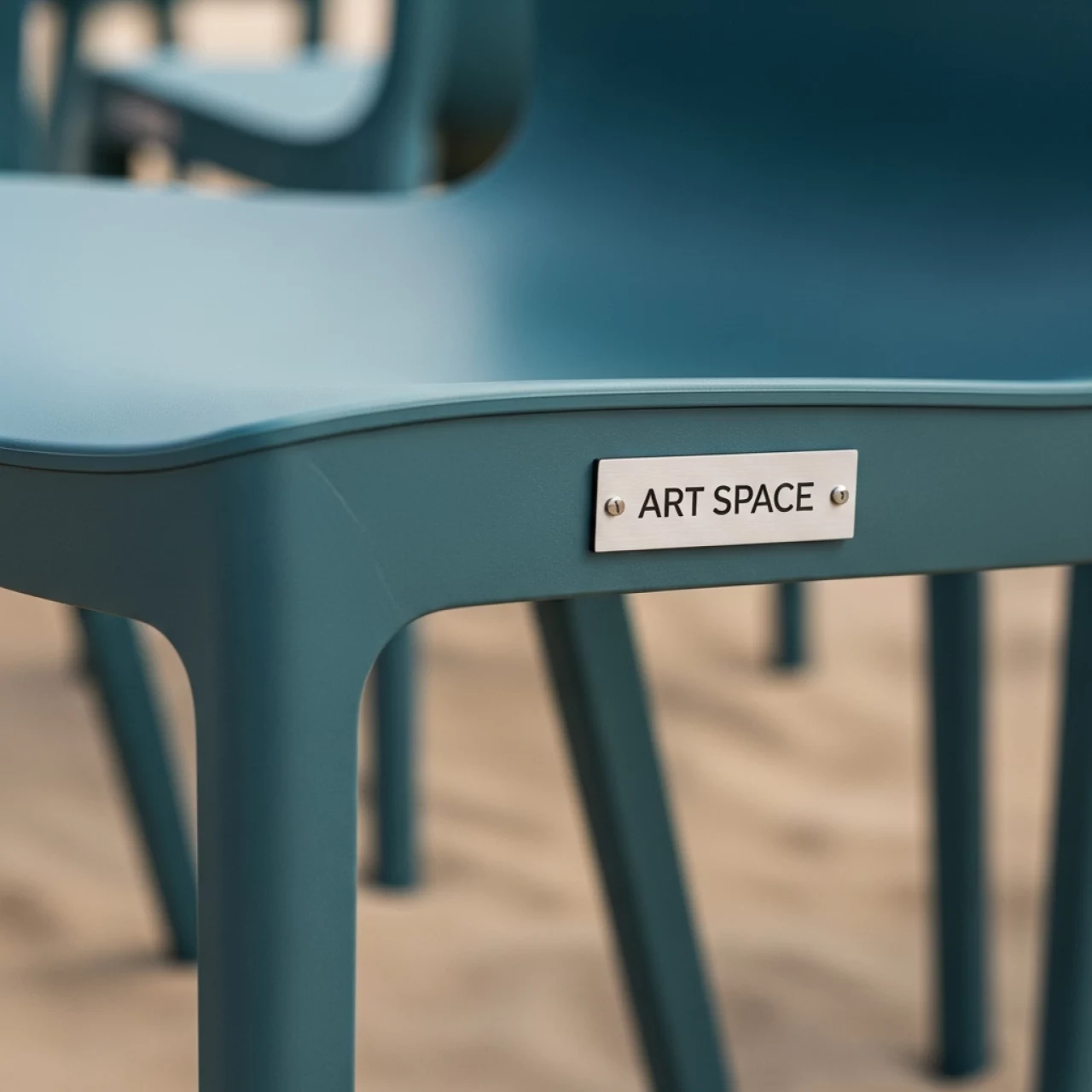 Аренда Стул на полозьях пластиковый Tweet на пляже «Мандарин» — ART SPACE