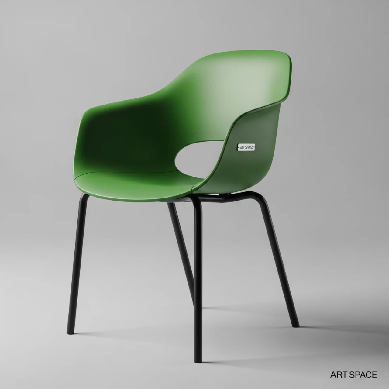 Аренда Стул обеденный Bren зеленый в ресторане «Brunello» — ART SPACE
