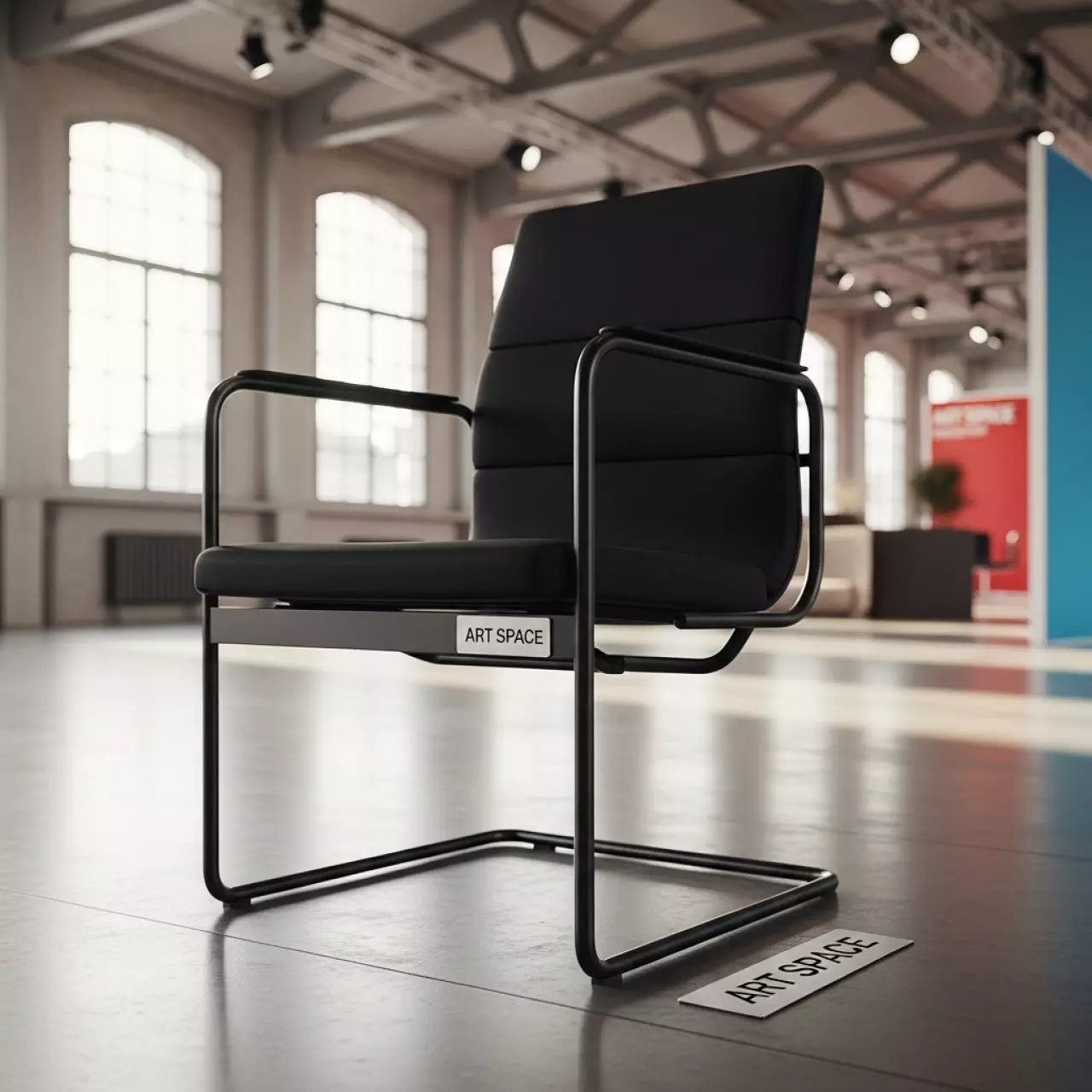 Аренда Стул офисный черный в зале «Чайка» (Морпорт) — ART SPACE