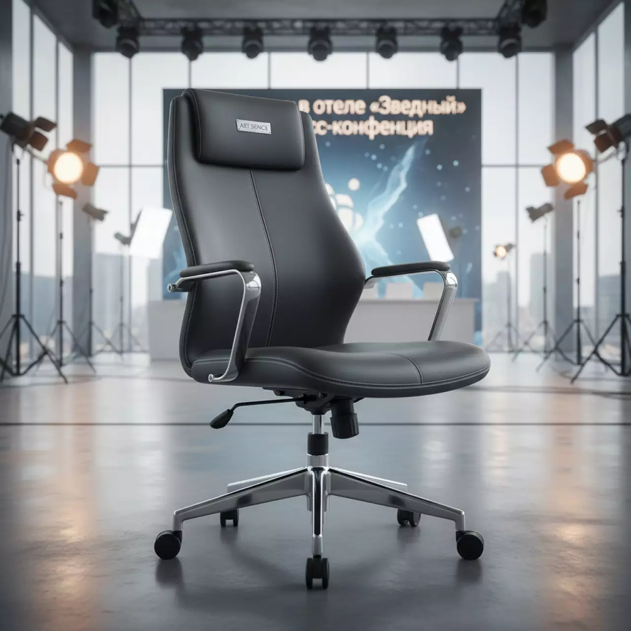 Аренда Стул офисный дизайнерский в отеле «Звездный» — ART SPACE