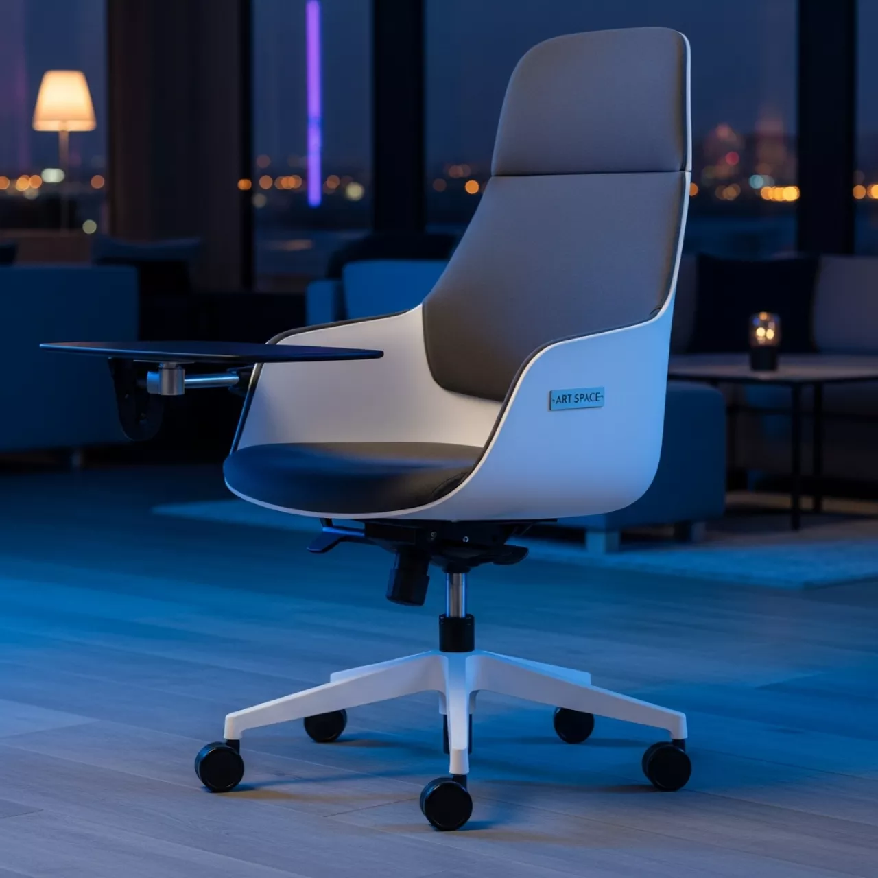 Аренда Стул офисный Gaber Kanvas O R Coach Front с обивкой и столиком в Courtyard by Marriott Sochi — ART SPACE