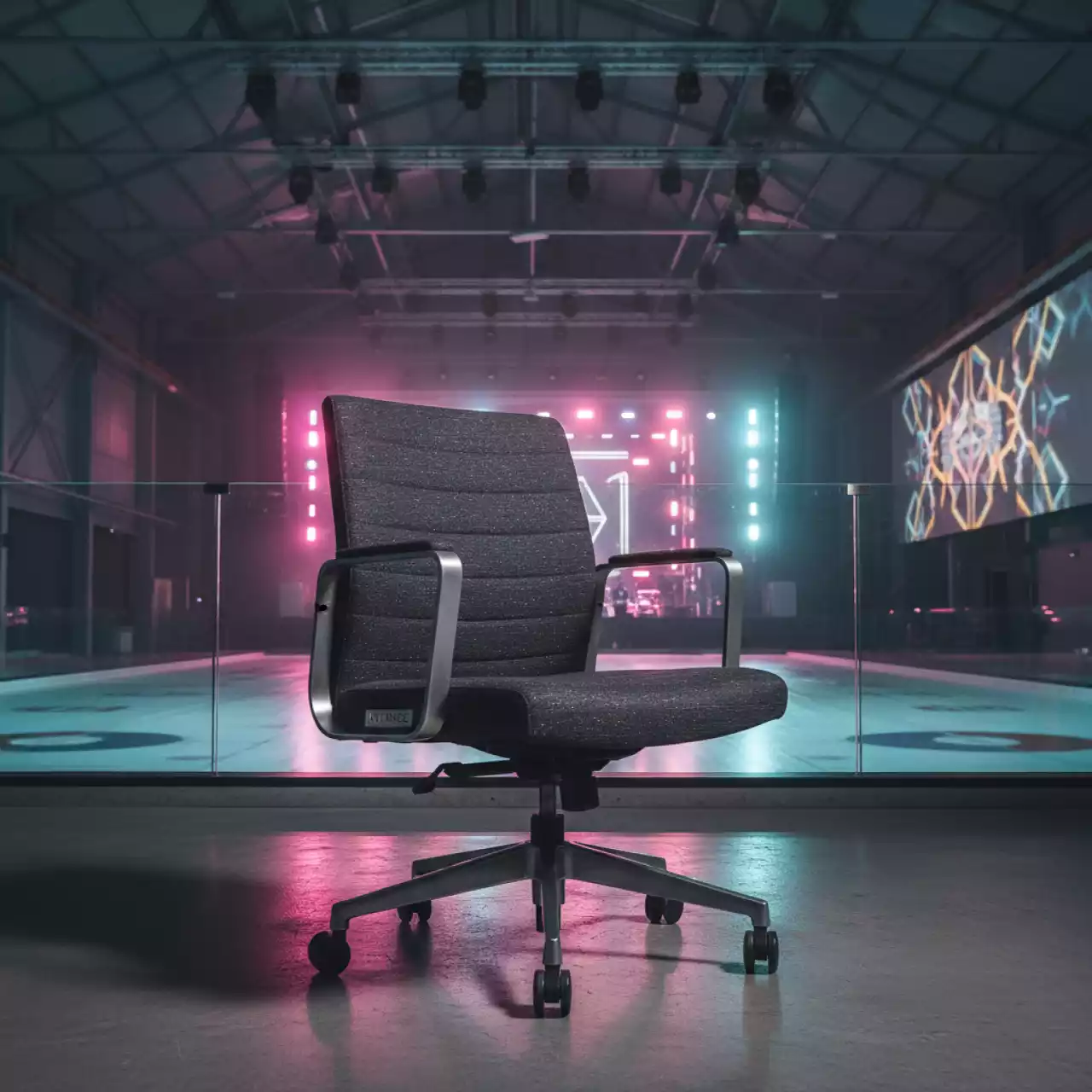 Аренда Стул офисный на колесах Polar в Керлинговом центре «Ледяной куб» — ART SPACE