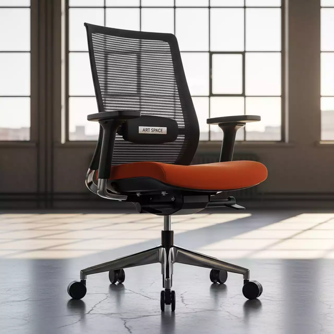 Аренда Стул офисный на колесах Zeus Pop в казино «Сочи» — ART SPACE