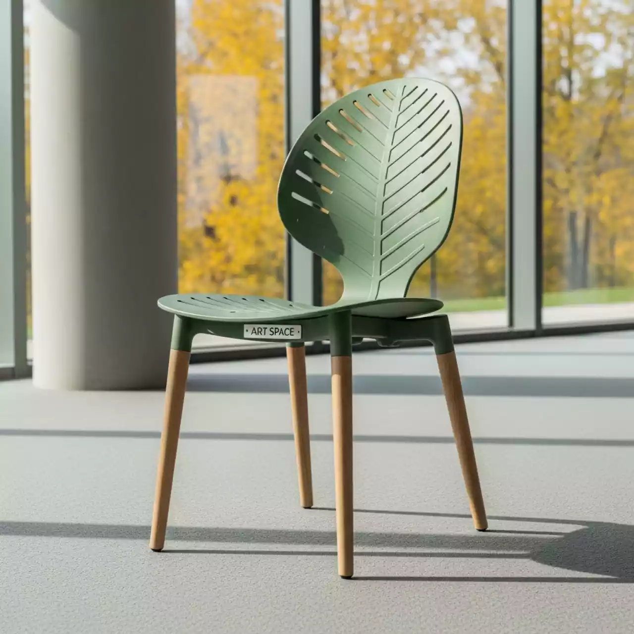 Аренда Стул офисный пластиковый Mentha Go Green в Courtyard by Marriott Sochi — ART SPACE