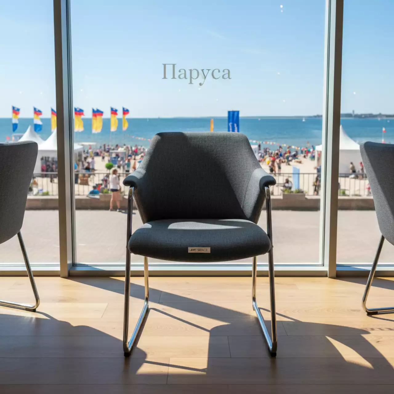 Аренда Стул офисный с обивкой Dress Alhambra L в ресторане «Паруса» — ART SPACE