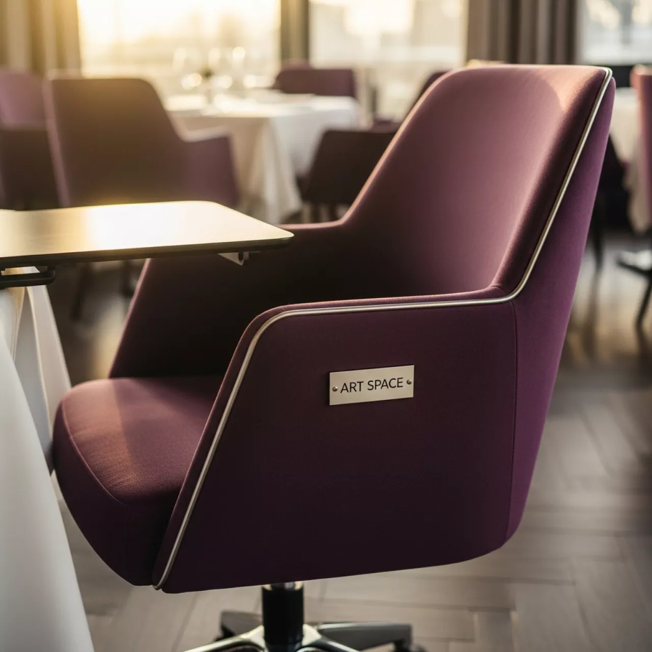 Аренда Стул офисный со столом пюпитром в ресторане «Sanremo» — ART SPACE