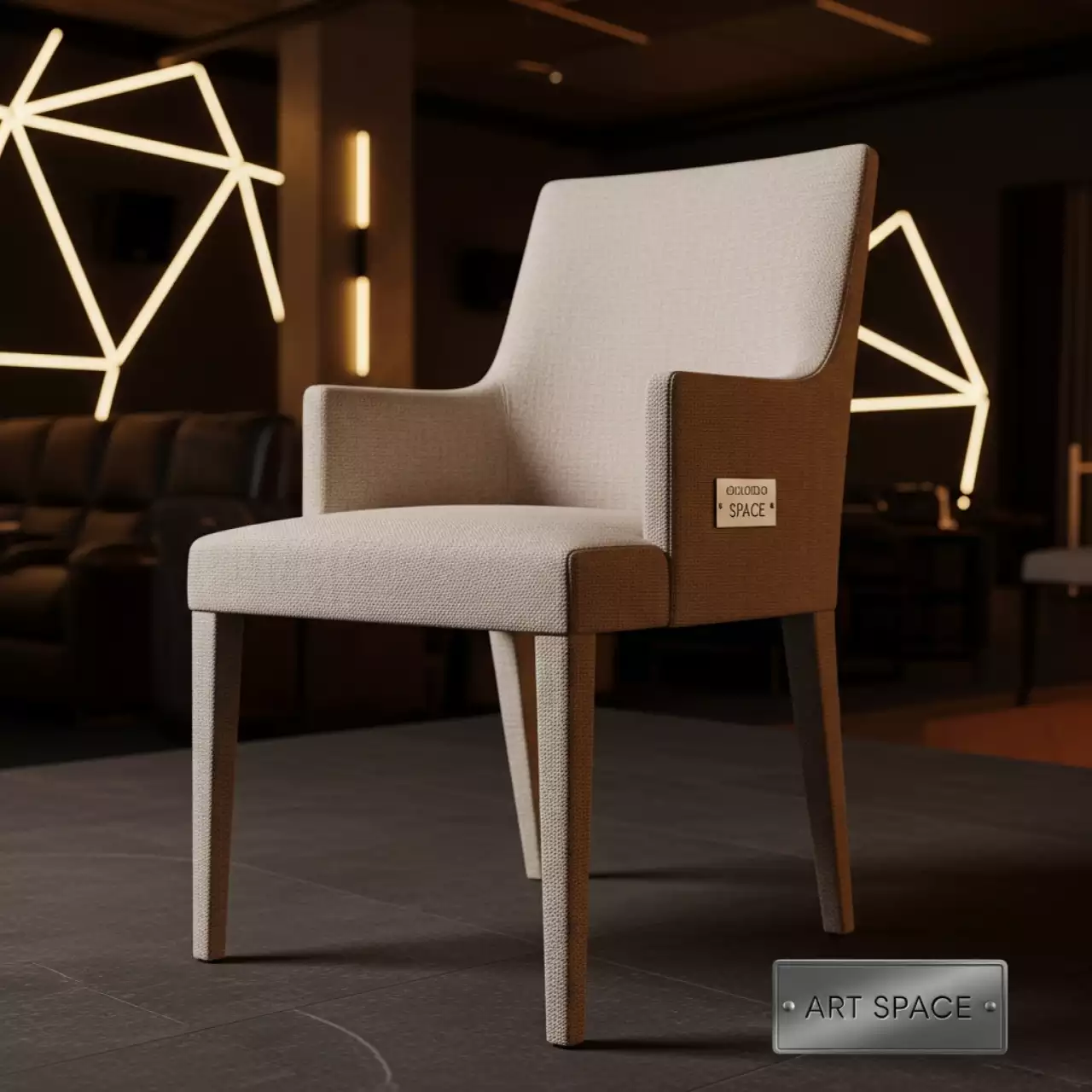 Аренда Стул Олдем бежевый в Delta Sirius — ART SPACE