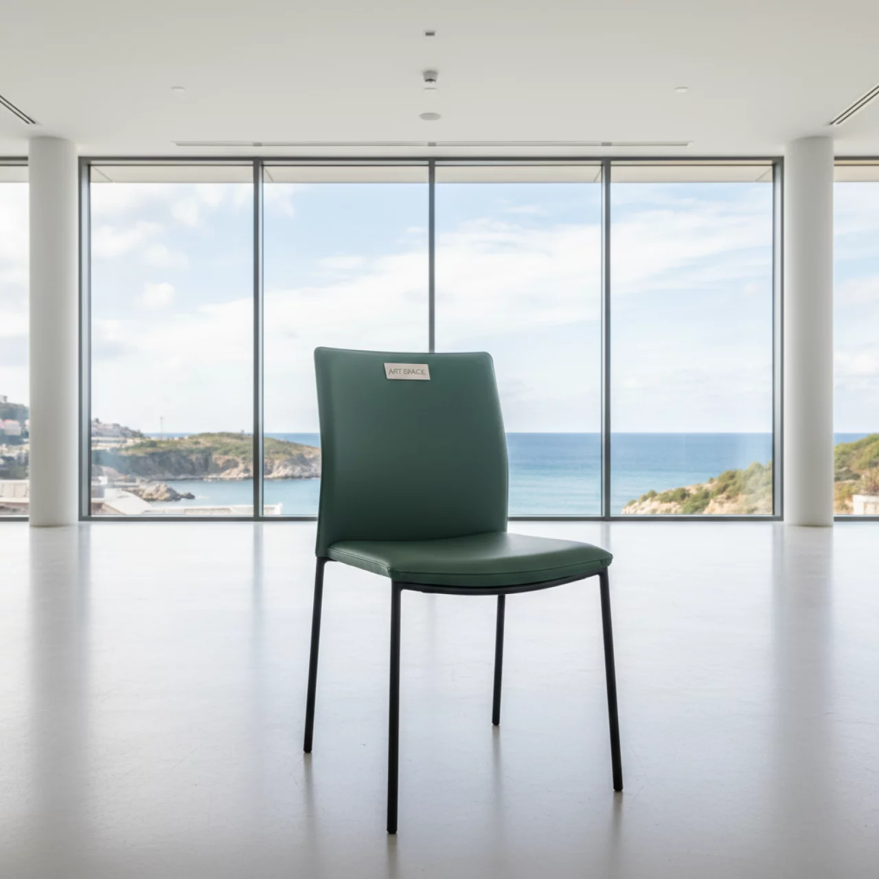 Аренда Стул Olys экокожа Fiji Pine металл в Imeretinskiy Hotel — ART SPACE