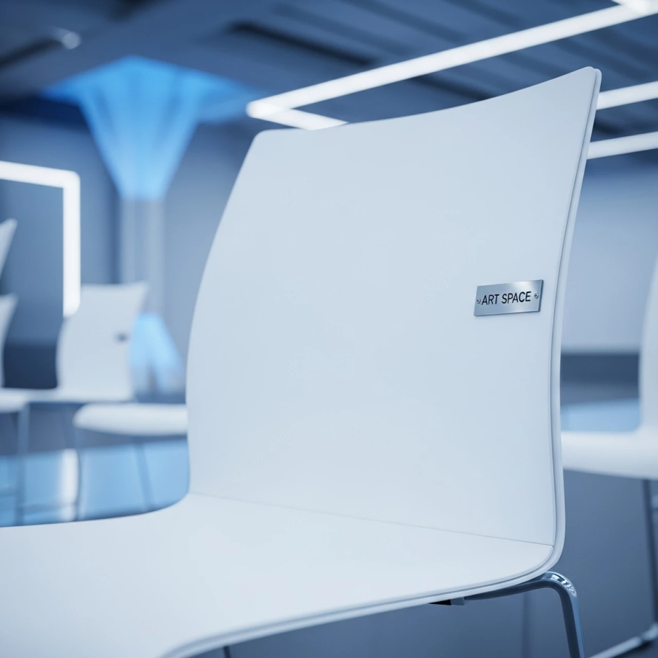 Аренда Стул One белый в Alpha Sirius — ART SPACE