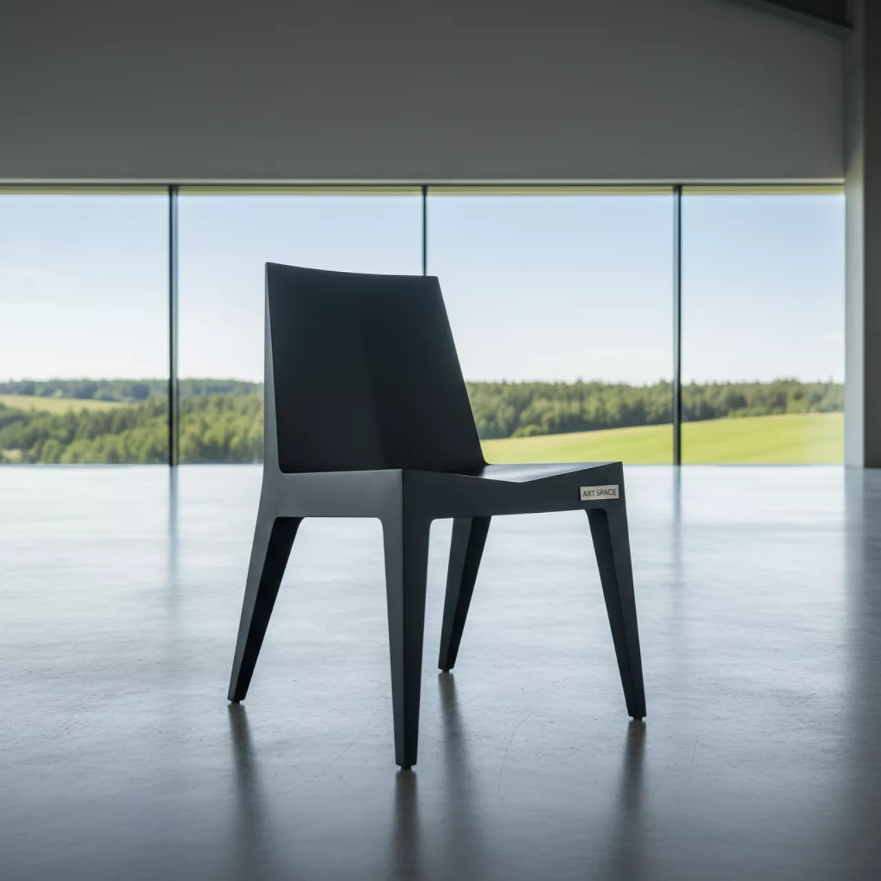 Аренда Стул One black черный в Gamma Sirius — ART SPACE