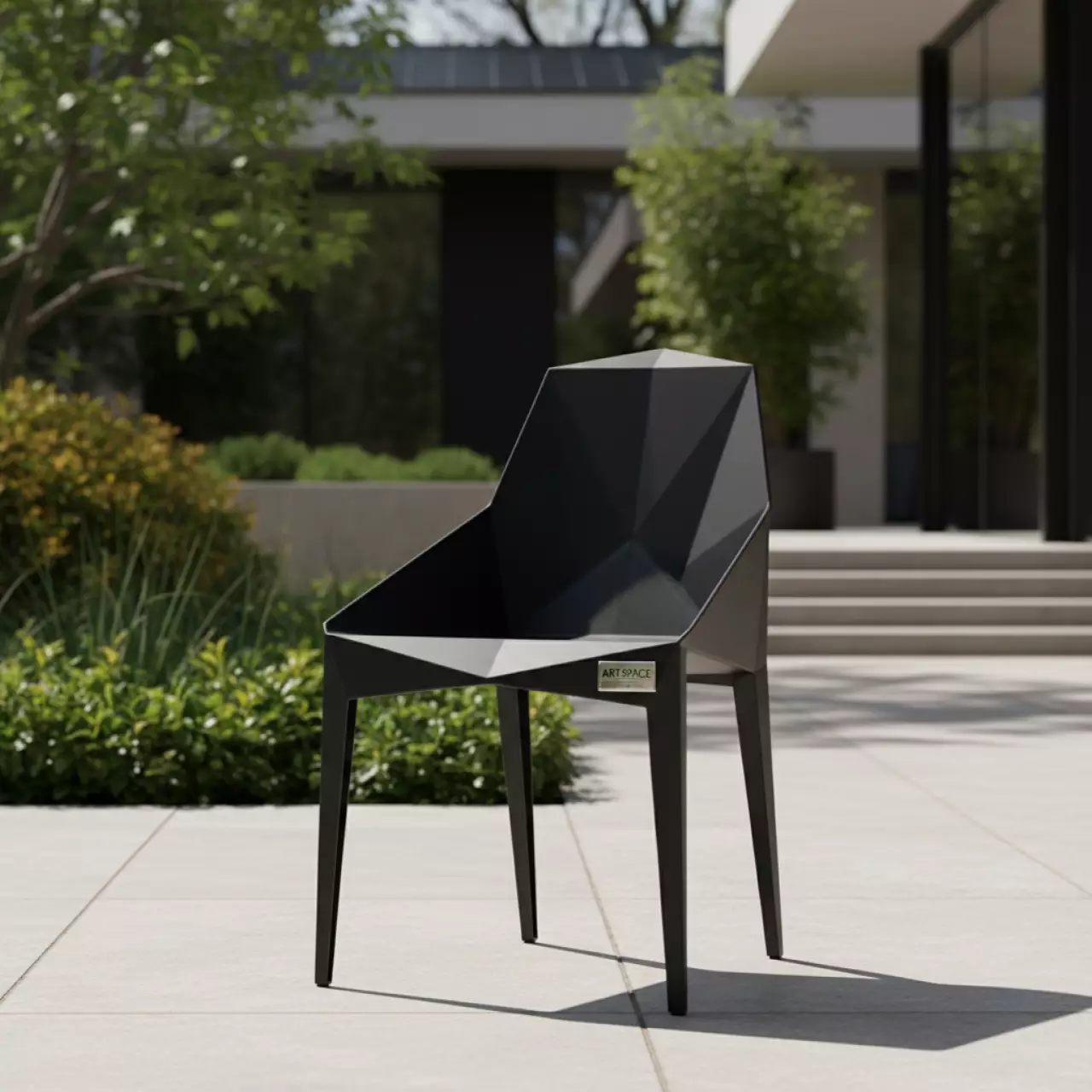 Аренда Стул One Chair черный на вилле «Анна» — ART SPACE