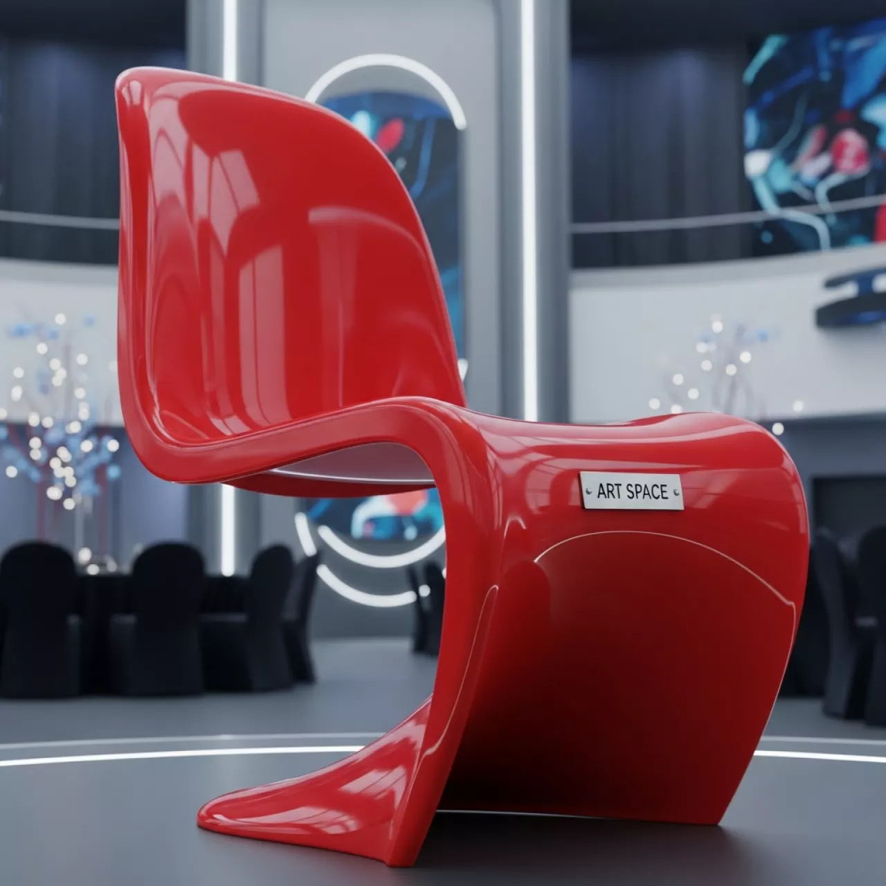 Аренда Стул Parade красный в Delta Sirius — ART SPACE