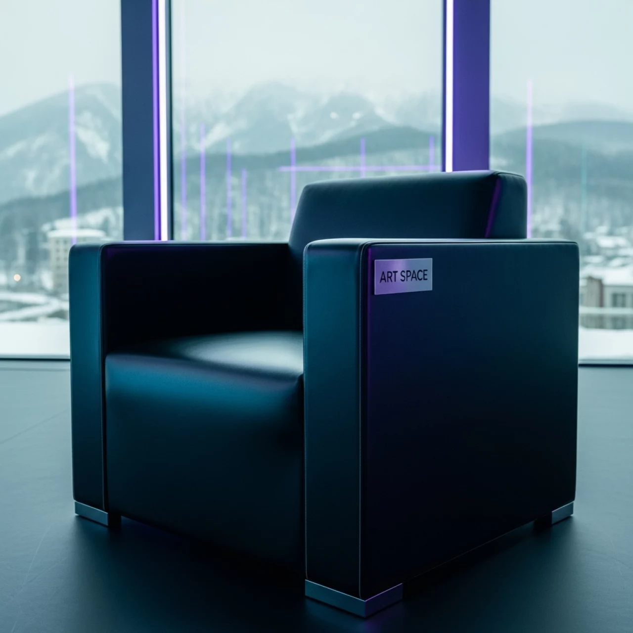 Аренда Стул Патрик с подлокотниками черный Afitap в Grand Karat Sochi — ART SPACE