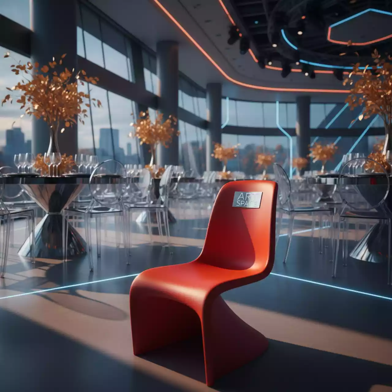 Аренда Стул ПЭЙЛ детский пластиковый красный в комплексе «Дагомыс» — ART SPACE