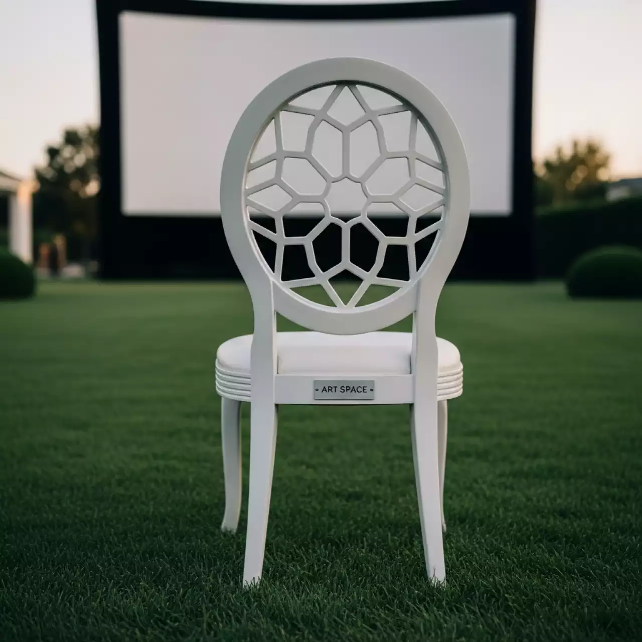 Аренда Стул Phoenix white на вилле «Анна» — ART SPACE