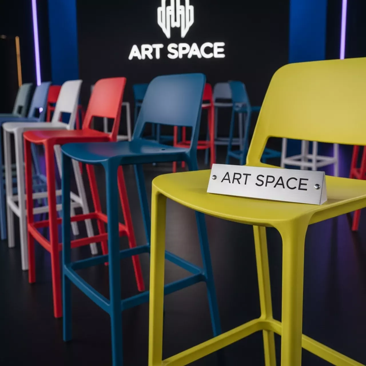 Аренда Стул пластиковый барный Babila в Mercure Сочи Центр — ART SPACE