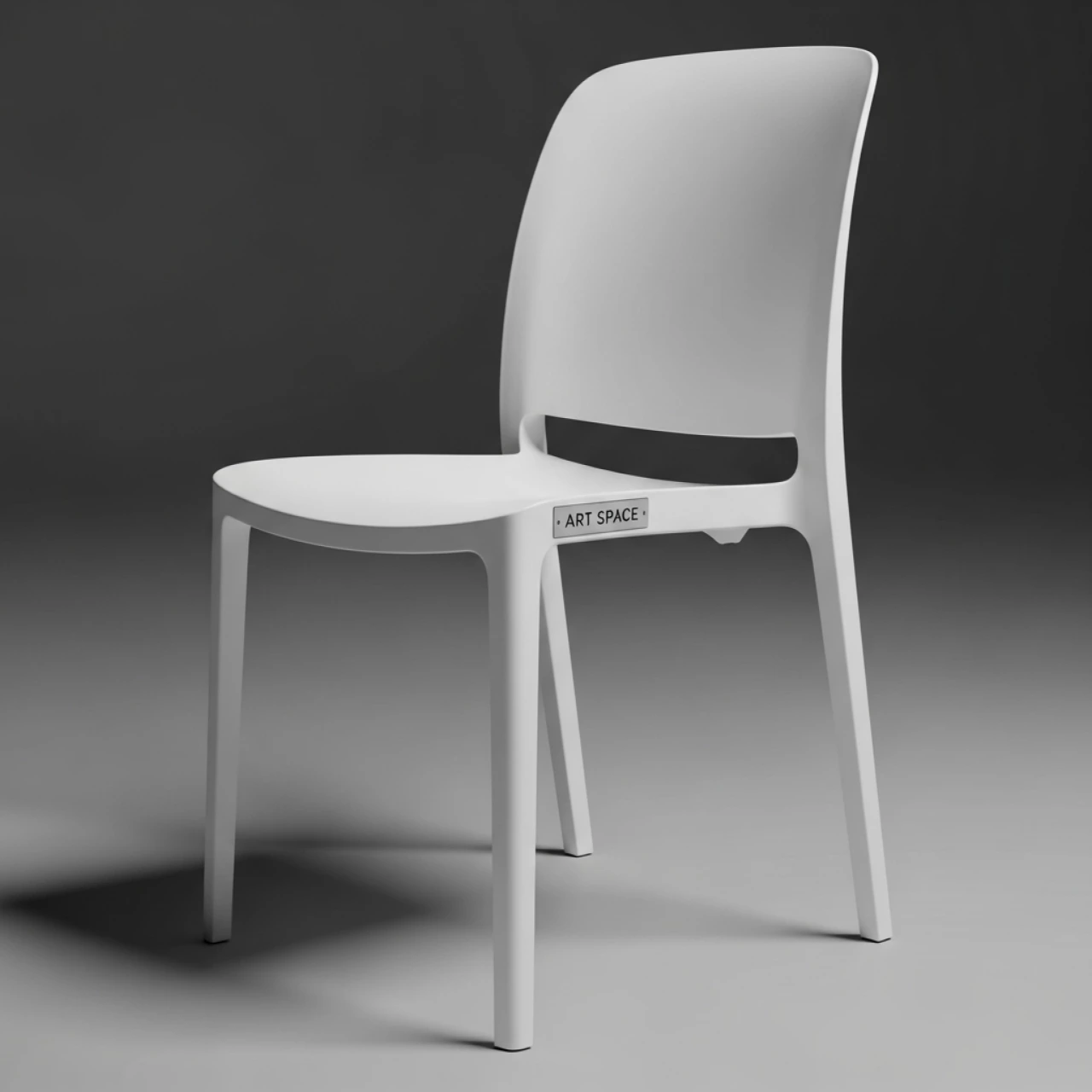 Аренда Стул пластиковый Барселона белый в Karat Resort — ART SPACE