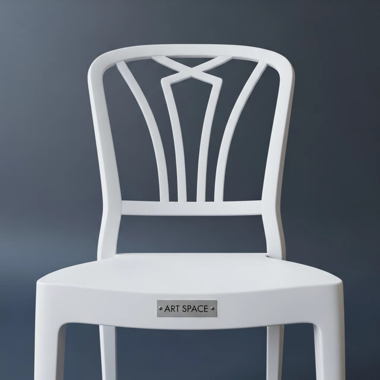 Аренда Стул пластиковый белый Herman BACKSTAGE в пляжном клубе Del Mar — ART SPACE