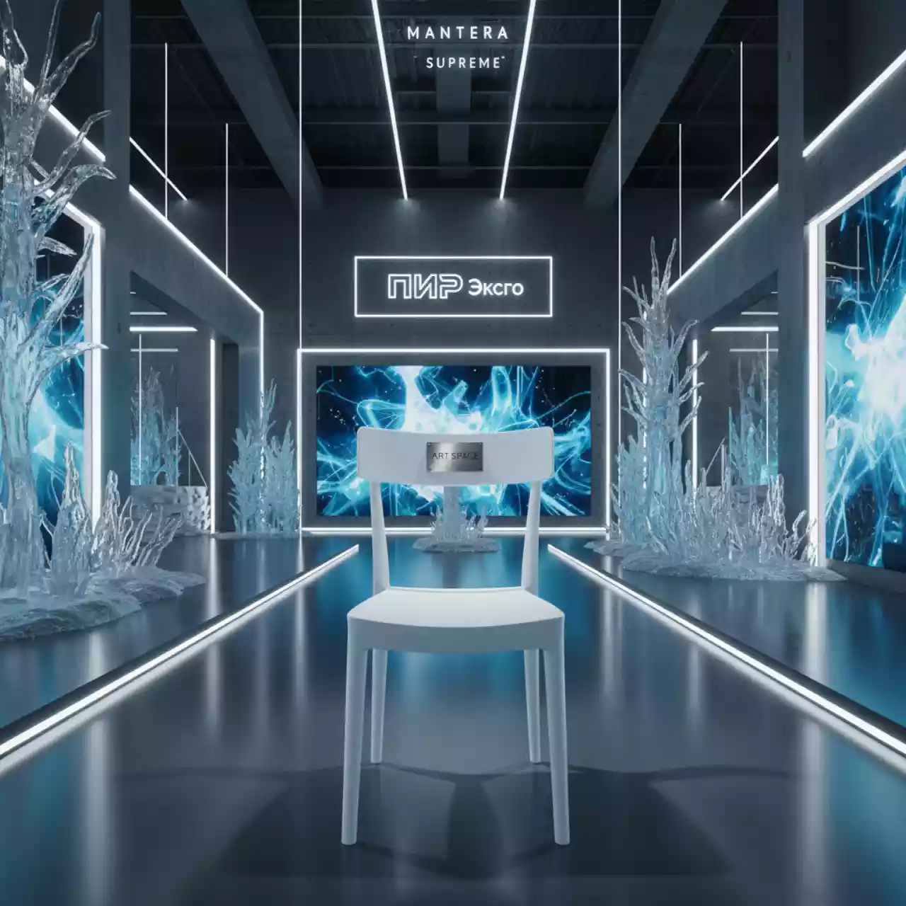 Аренда Стул пластиковый белый Наполеон в Mantera Supreme — ART SPACE