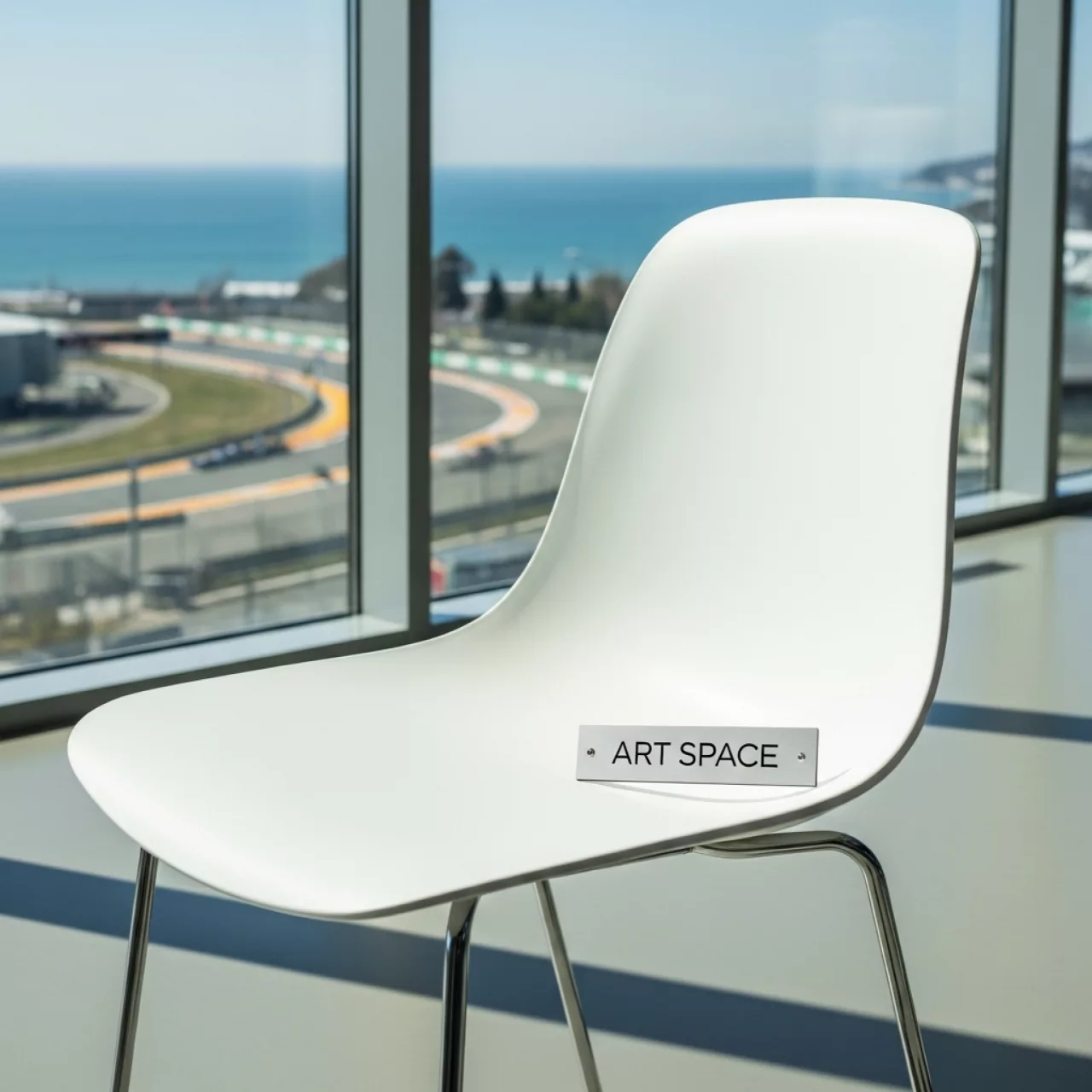 Аренда Стул пластиковый белый Snille в Pullman Sochi Centre — ART SPACE