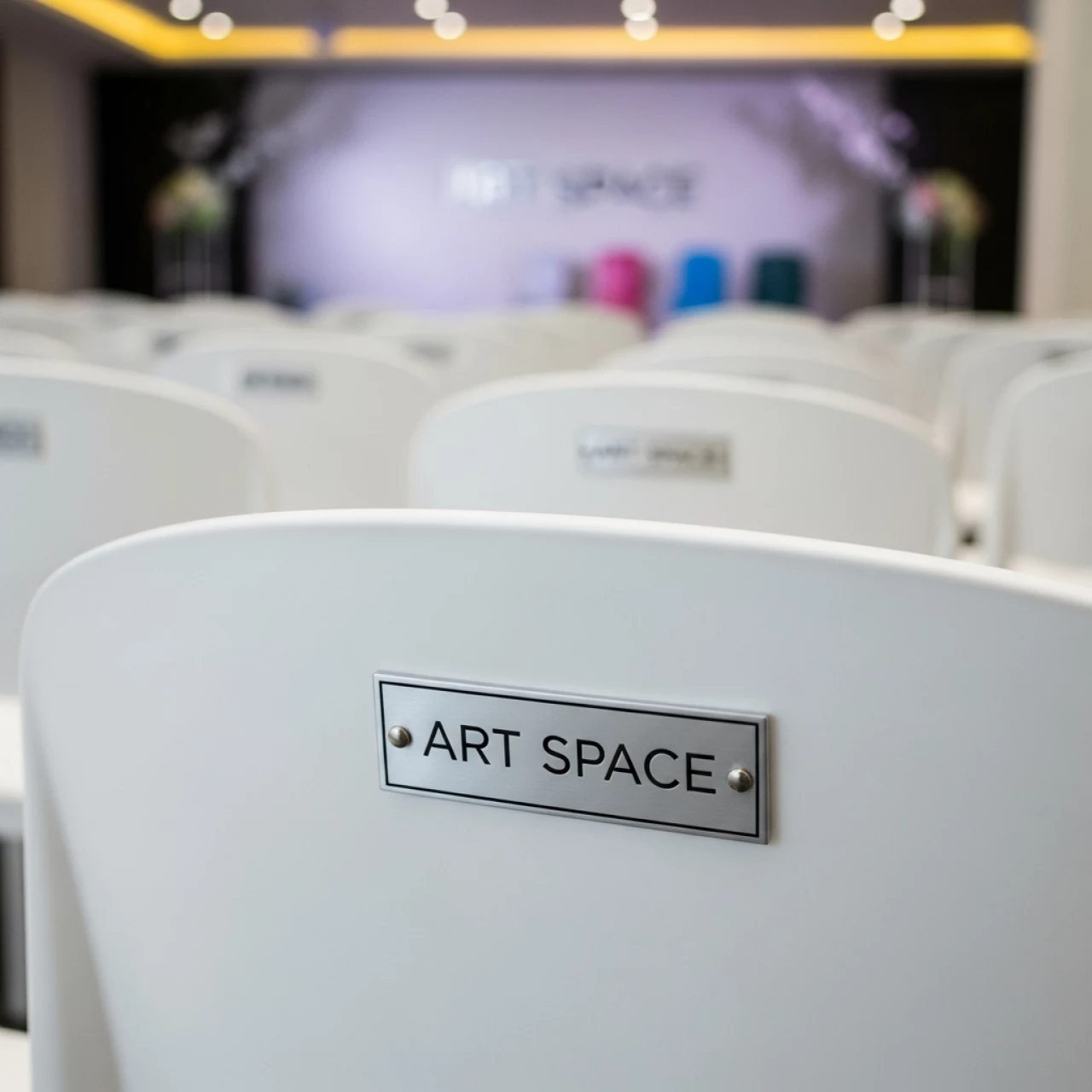 Аренда Стул пластиковый белый в Rixos Krasnaya Polyana — ART SPACE