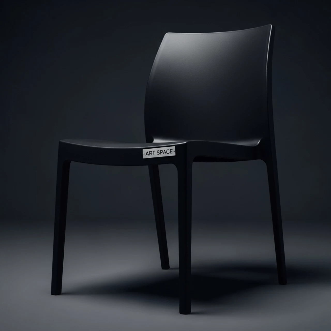 Аренда Стул пластиковый черный JOY в Radisson Hotel Rosa Khutor — ART SPACE