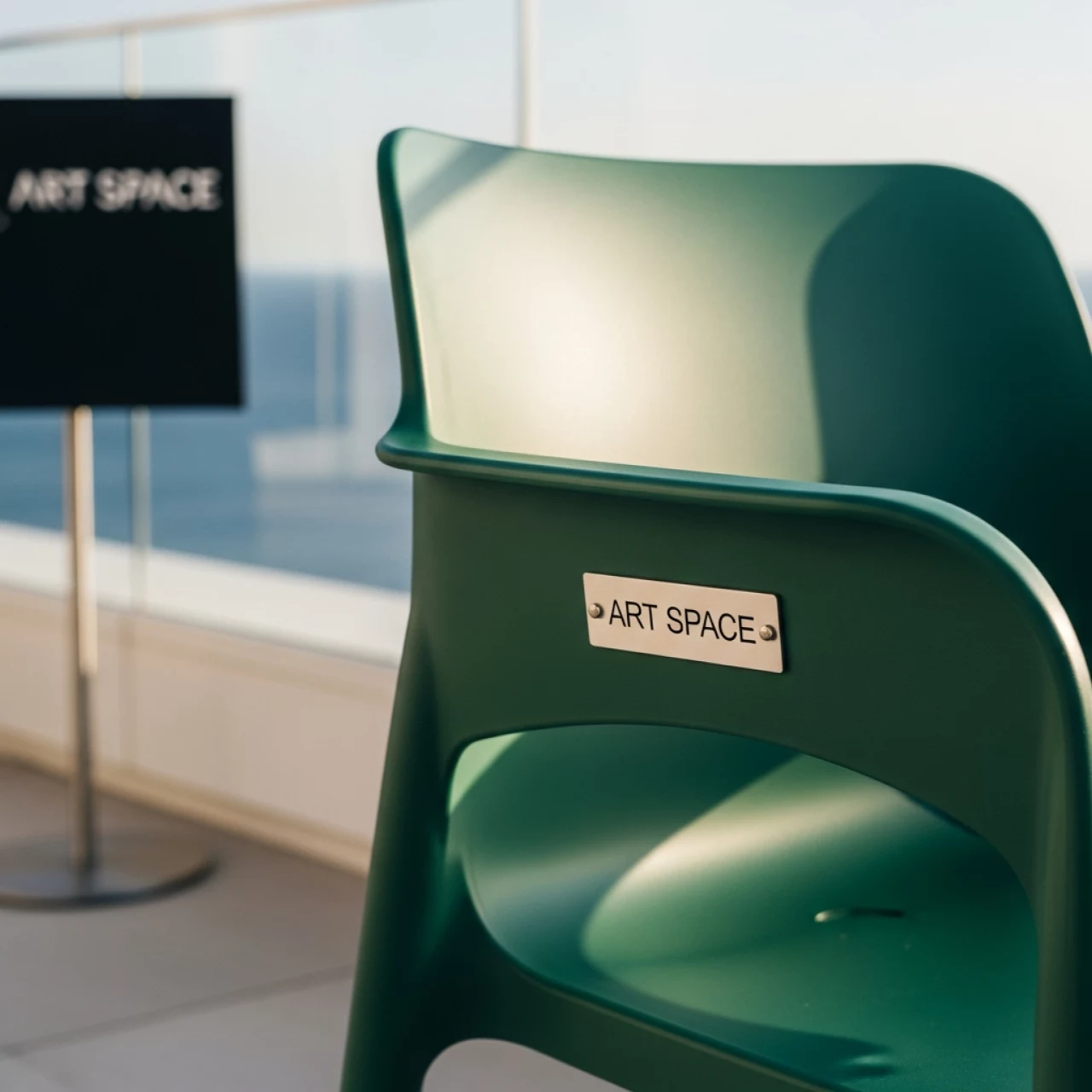 Аренда Стул пластиковый Costa Bistrot агава в ресторане «Паруса» — ART SPACE