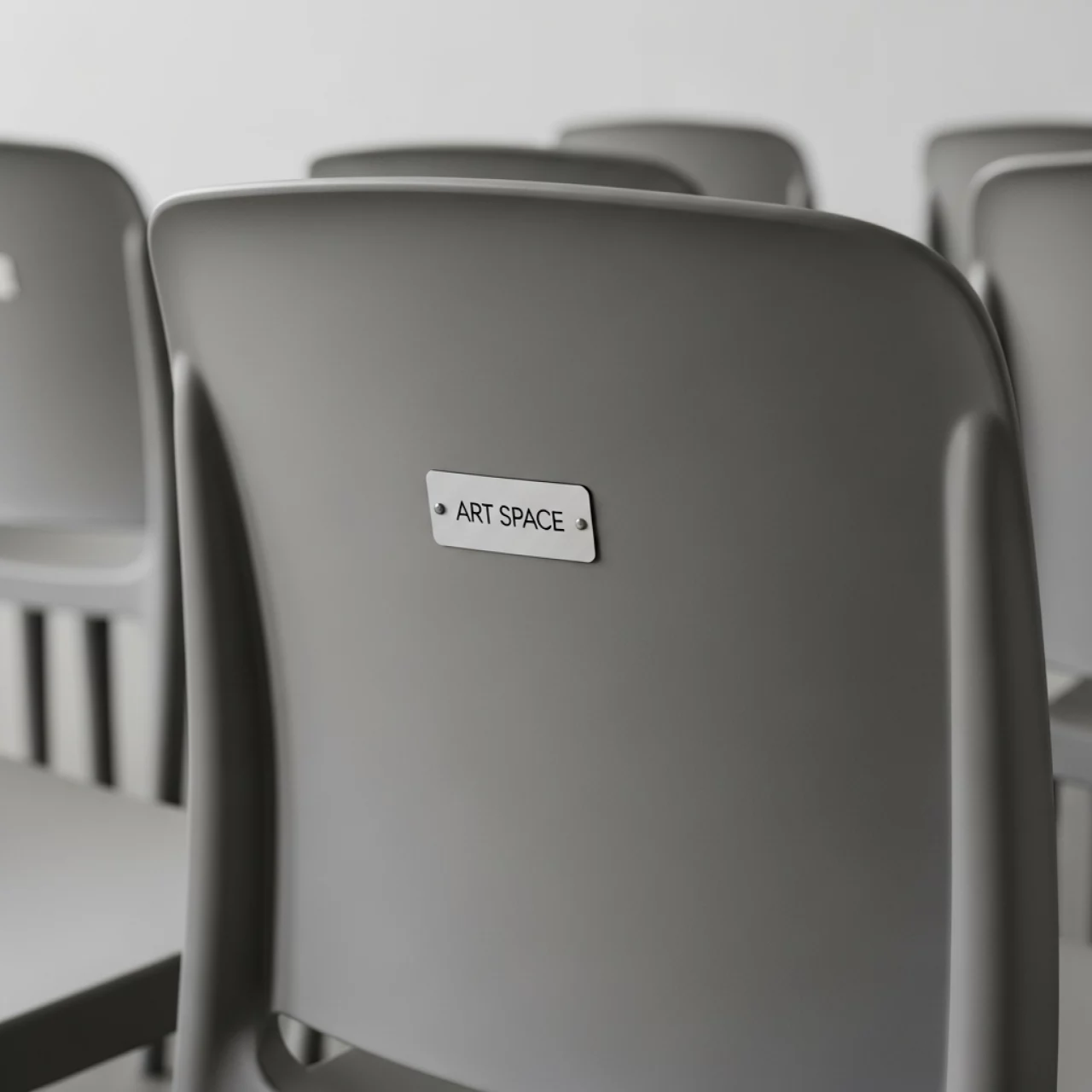 Аренда Стул пластиковый Eames серый в санатории «Русь» — ART SPACE