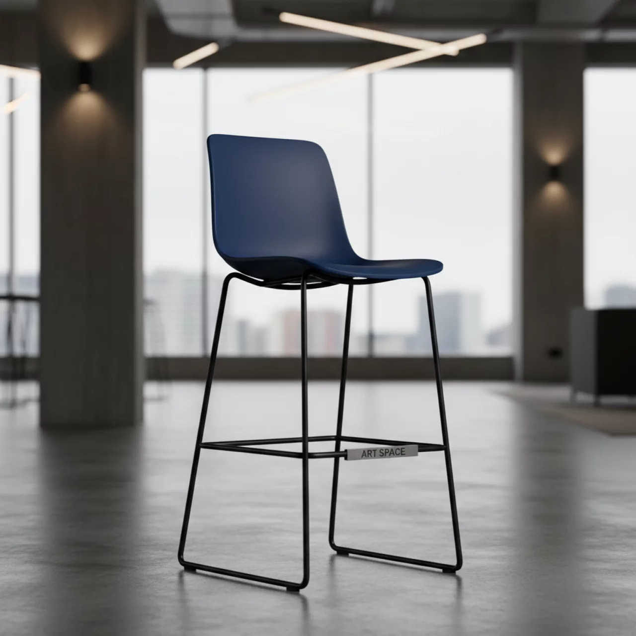 Аренда Стул пластиковый полубарный Joy S Bar в Courtyard by Marriott Sochi — ART SPACE