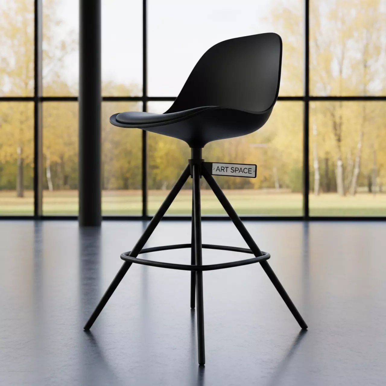 Аренда Стул пластиковый полубарный Mini Spider в комплексе «Дагомыс» — ART SPACE