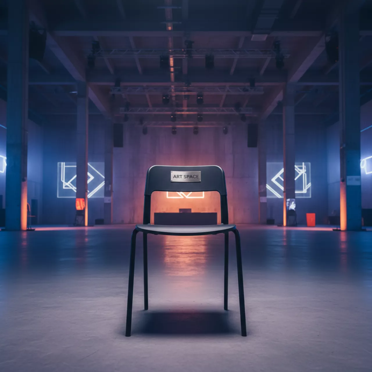 Аренда Стул пластиковый серый Изо в VK Stadium Sirius — ART SPACE