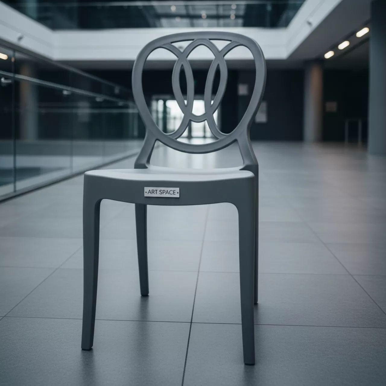 Аренда Стул пластиковый серый Souvenir RG в VK Stadium Sirius — ART SPACE