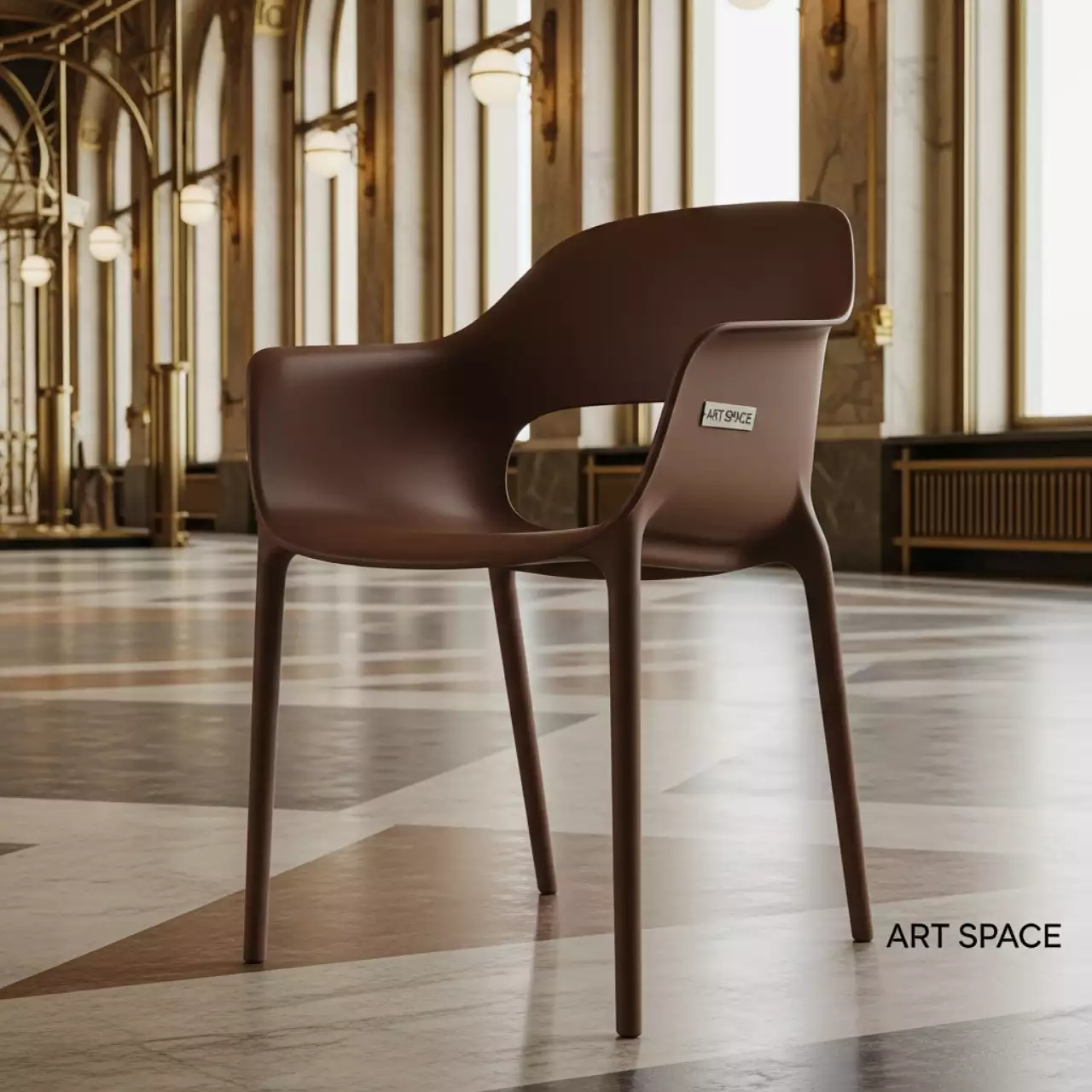 Аренда Стул пластиковый Tiberina Bistrot в зале «Чайка» (Морпорт) — ART SPACE