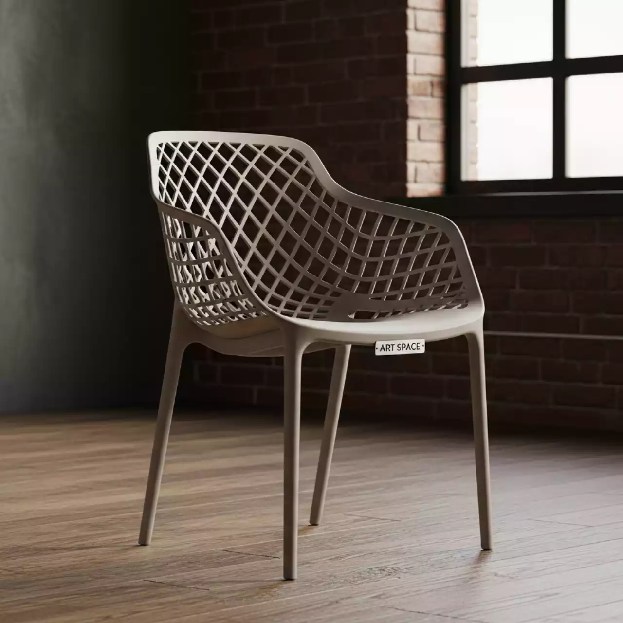 Аренда Стул пластиковый тиффани Изо в Alpha Sirius — ART SPACE