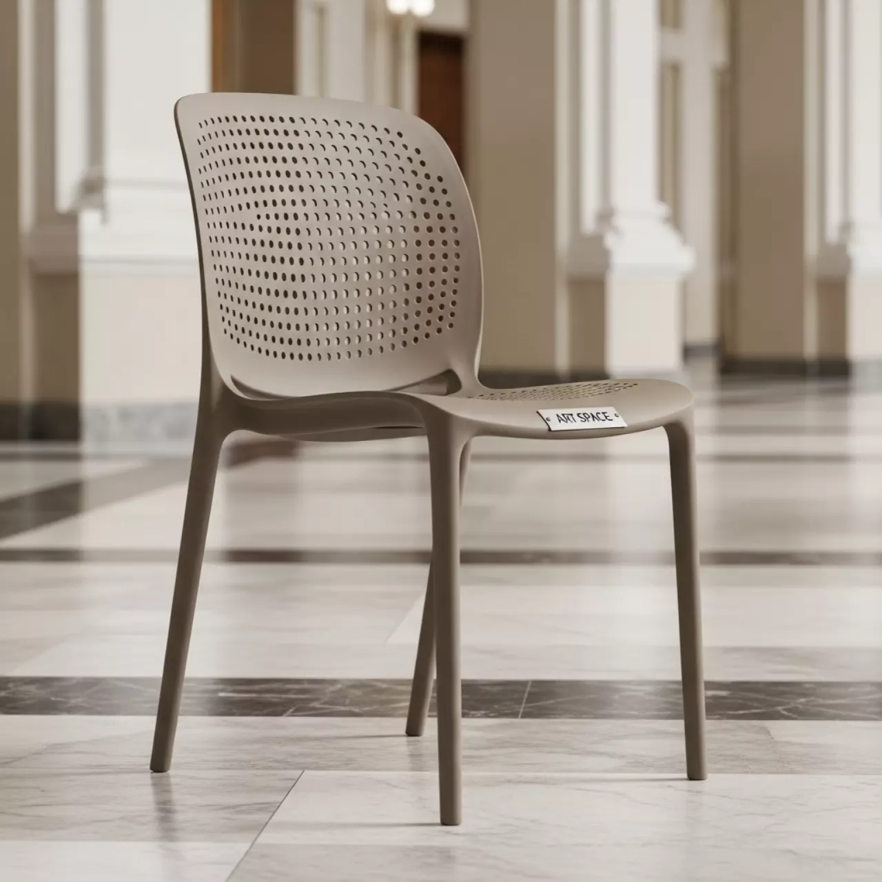 Аренда Стул пластиковый тортора Bora Bistrot в Grand Karat Sochi — ART SPACE