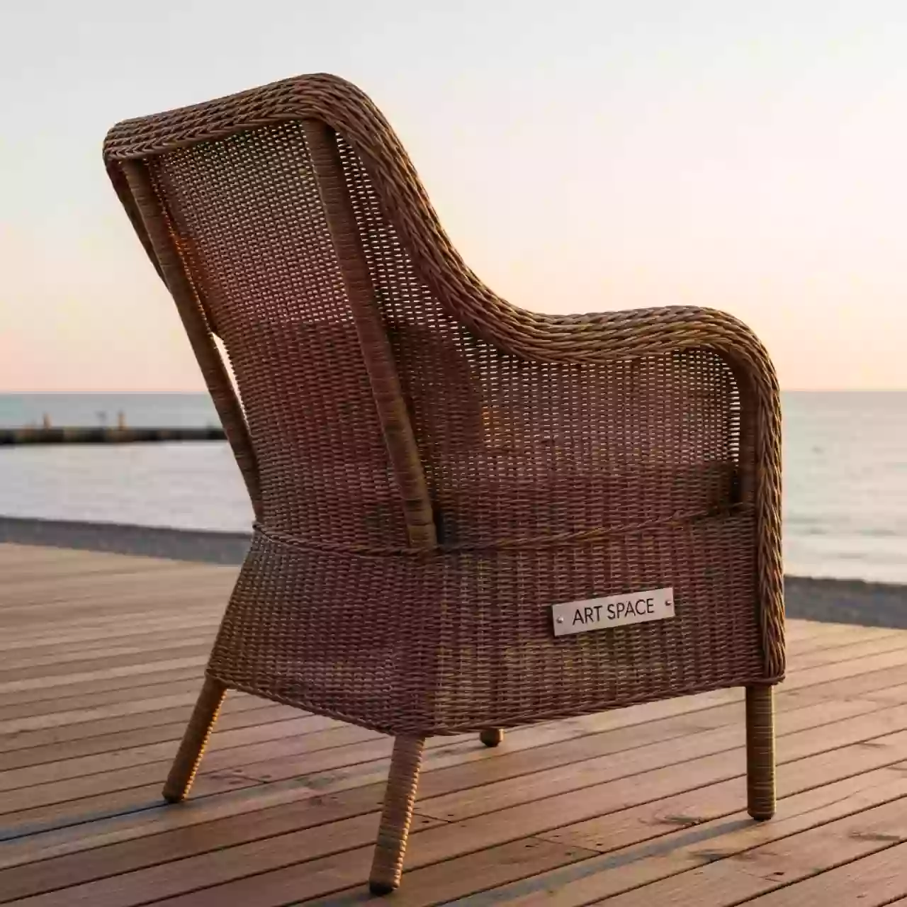 Аренда Стул плетеный Орлеан на пляжных клубах Хосты — ART SPACE