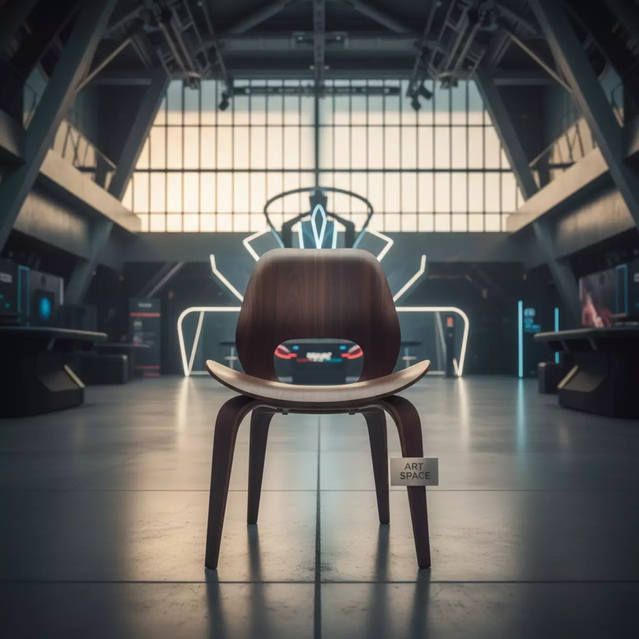 Аренда Стул Prophecy черный орех в Ледовом дворце «Айсберг» — ART SPACE