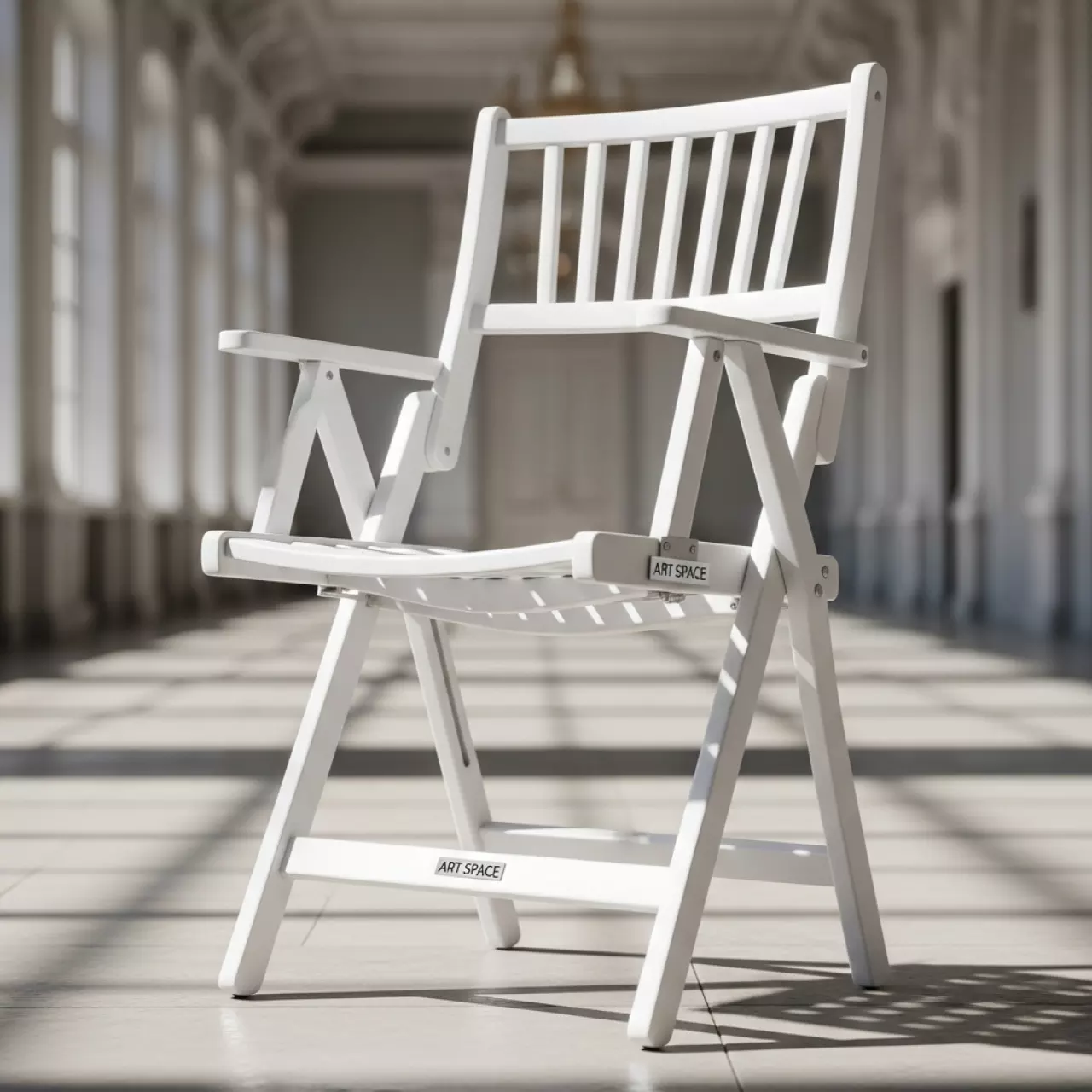 Аренда Стул Прованс складной белый в конгресс-холле отеля Жемчужина — ART SPACE