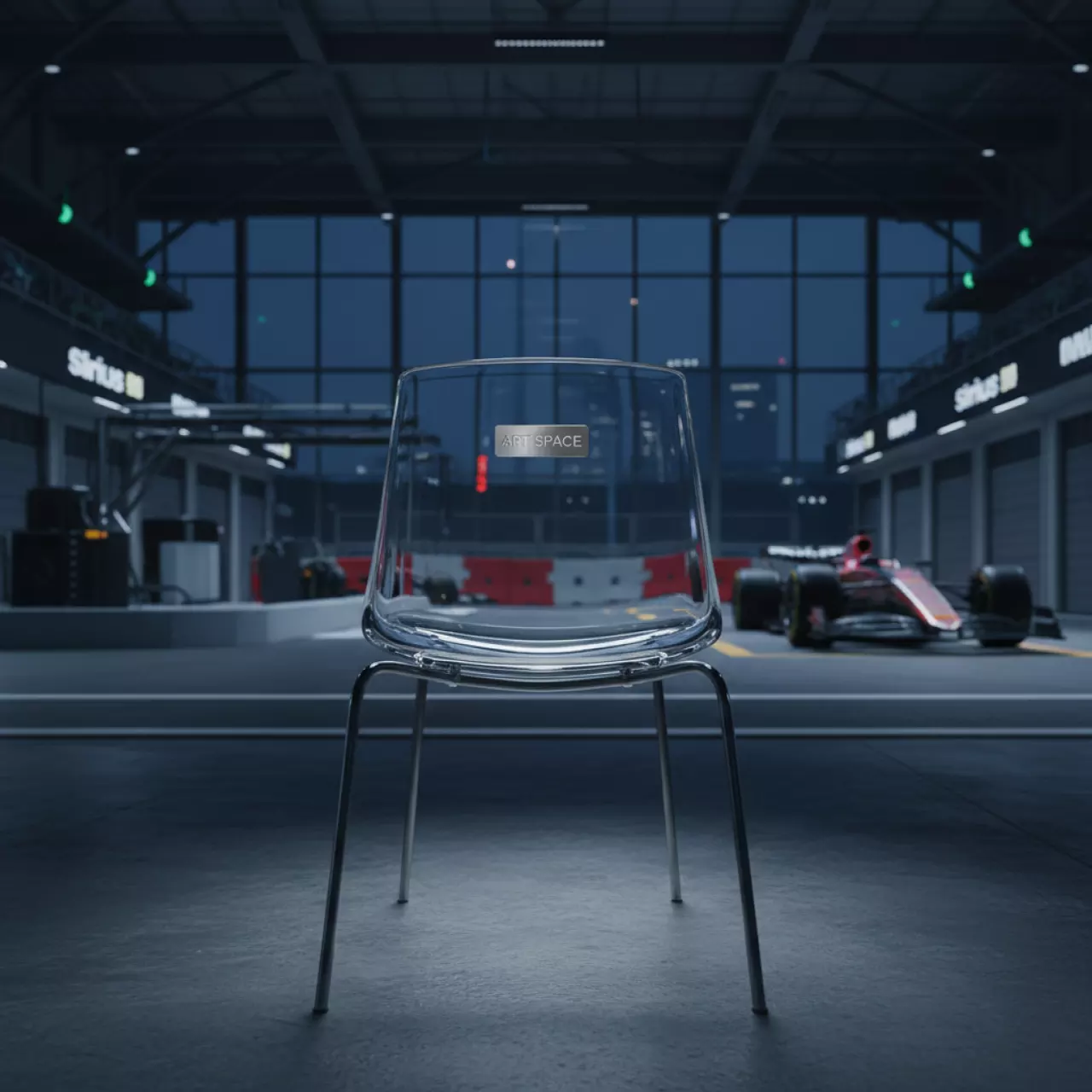 Аренда Стул прозрачный Igloo в Сириус Арене — ART SPACE