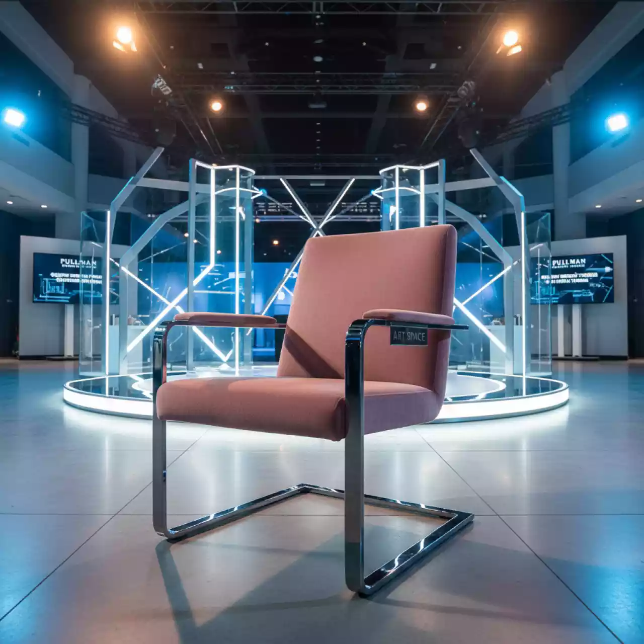 Аренда Стул пыльно розовый Этро в Pullman Sochi Centre — ART SPACE