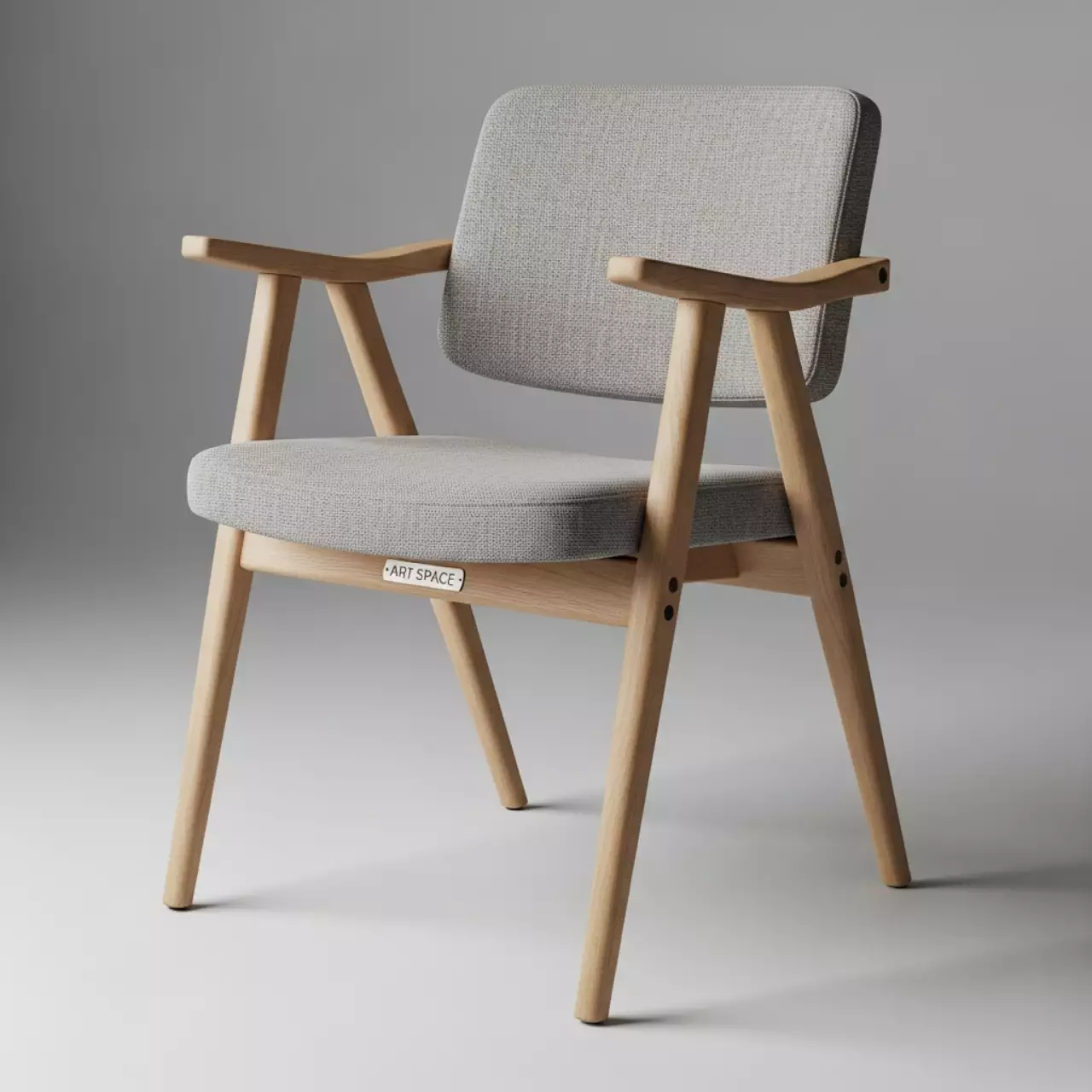 Аренда Стул раскладной Clack рогожка Austin ножки буковые под лаком в санатории «Сочи» — ART SPACE