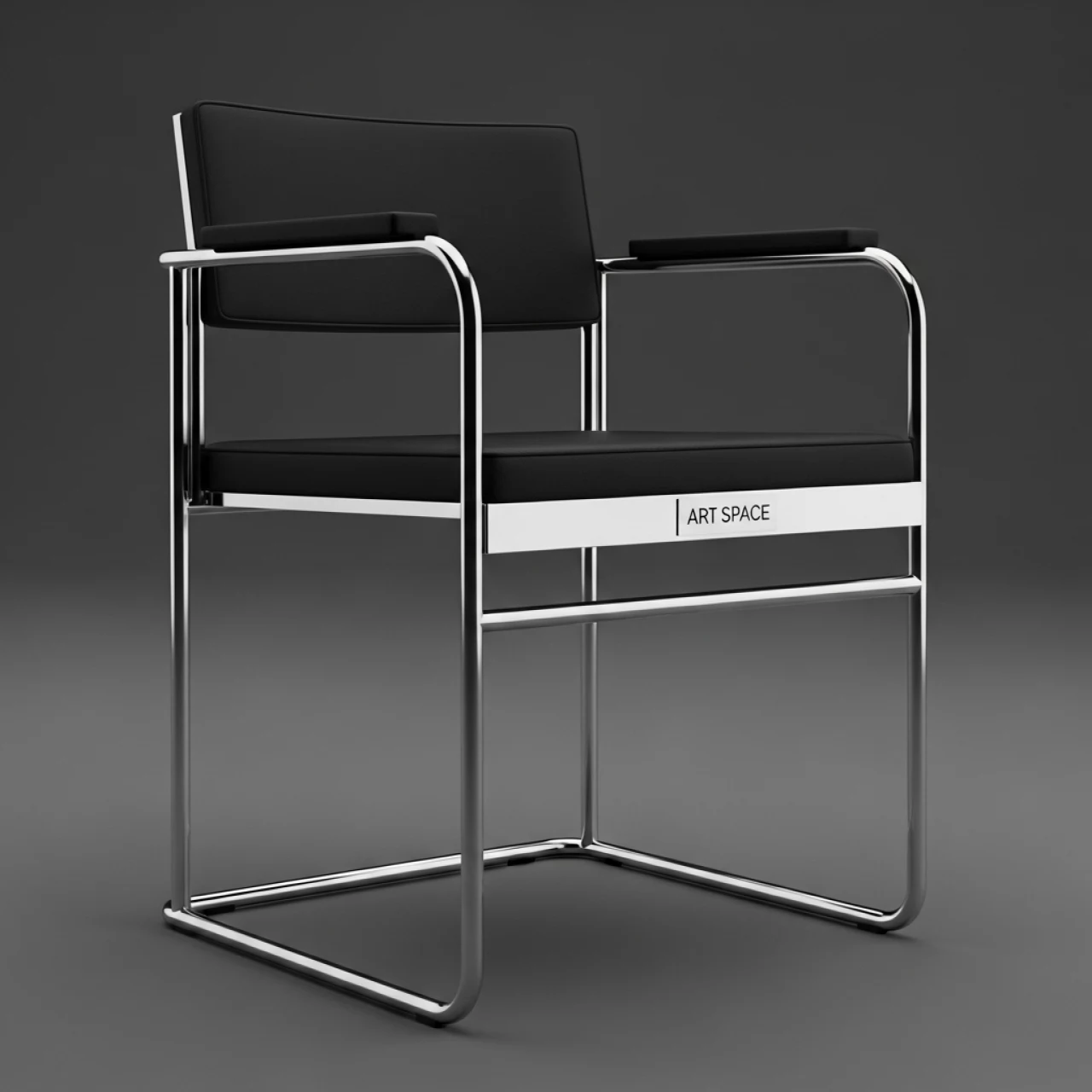Аренда Стул Rhythm каркас хром черный в Rodina Grand Hotel & SPA — ART SPACE