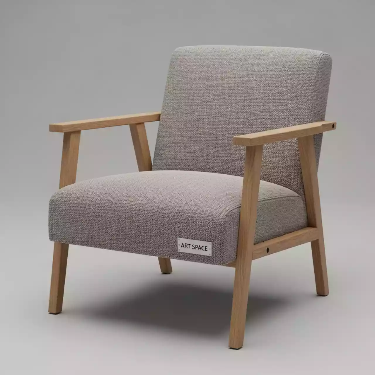 Аренда Стул Ricco рогожка Bingo ножки бук светлый орех в Поляна 1389 Отель и Спа — ART SPACE